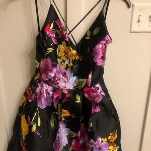 floral formal dress NWT!